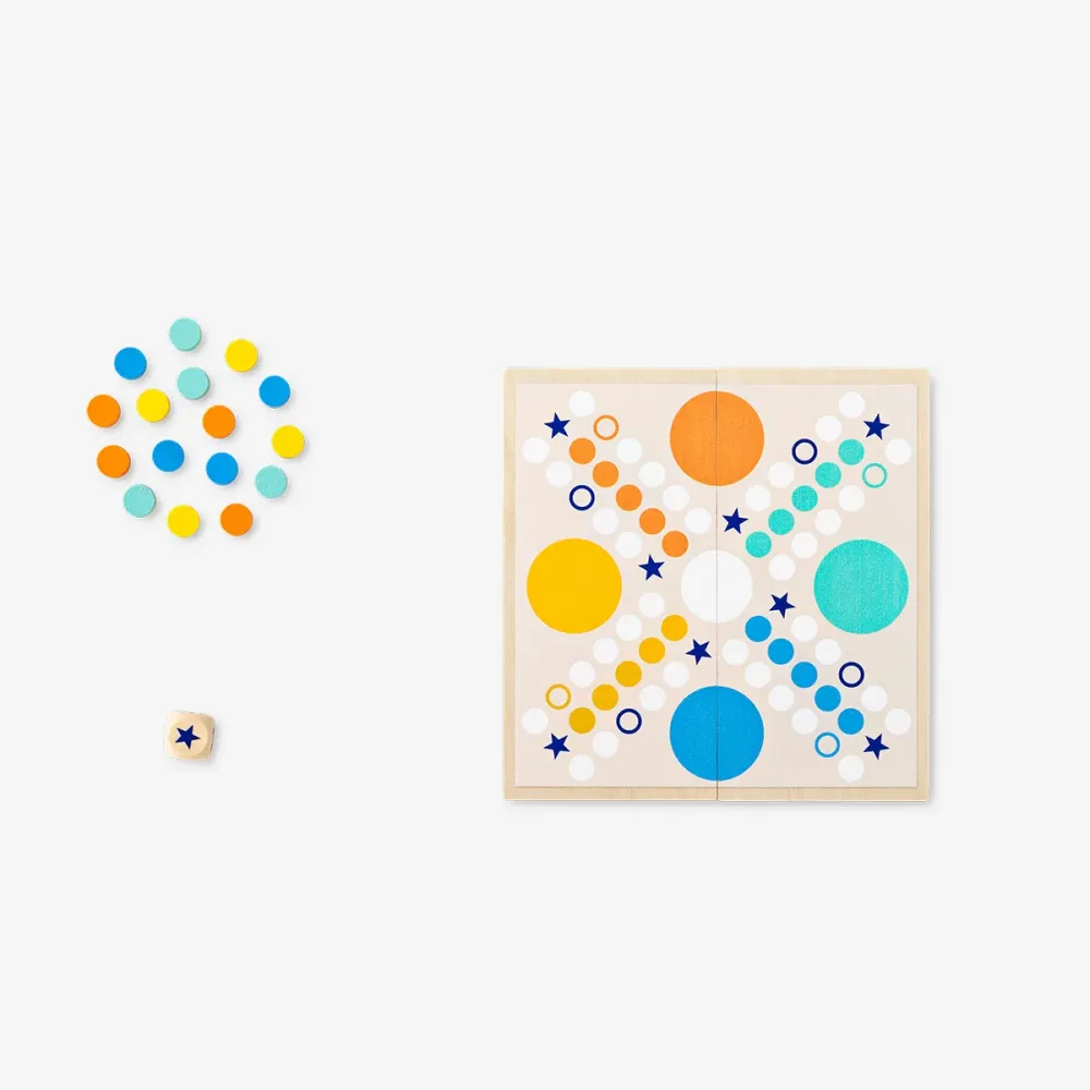 Peli - Puinen Ludo