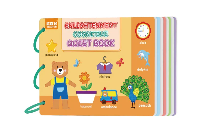 Quiet Book™ | Kognitiivisten taitojen kehittäminen - Leikekirja