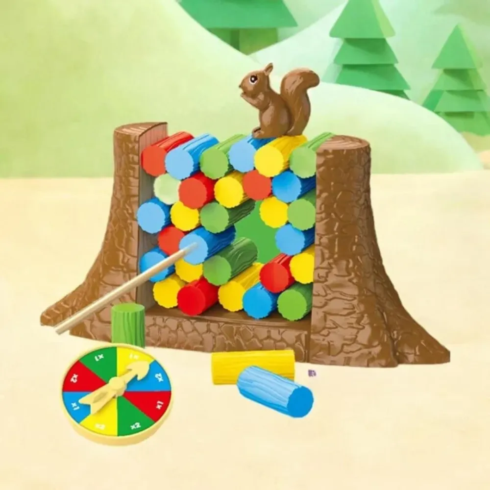 Squirrel Stacker™ - Älä anna oravan pudota - Tasapainopeli