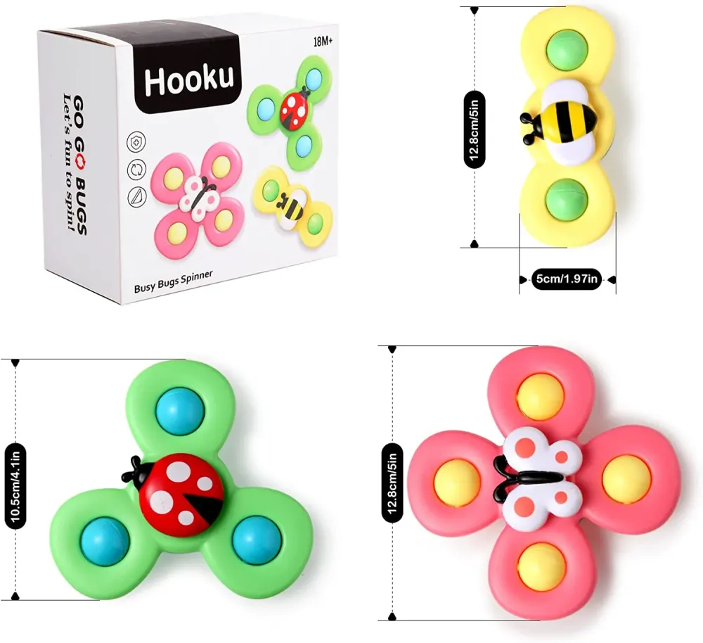 Bath Spinner ™ | Tee kylpemisestä hauskaa - Pyörivä kylpylelu
