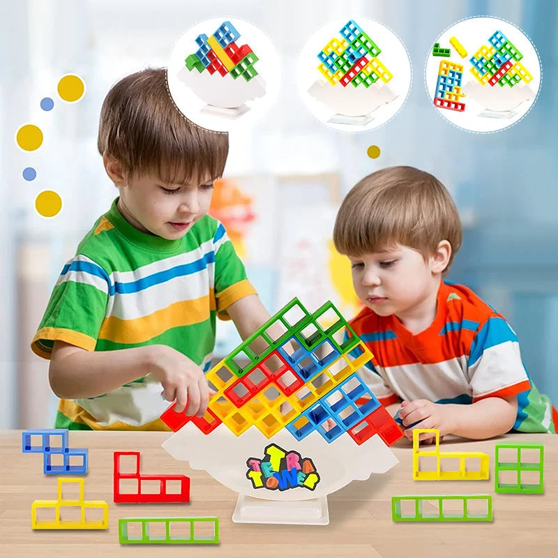 TetraTower | Rakenna ja tasapainota! - Tetris-pinoamispeli