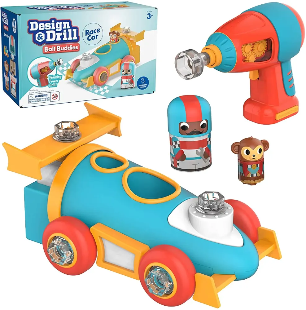 DrillKart | Rakennus- ja kilpa-ajon ilo - STEM-sähköpora-go-kart