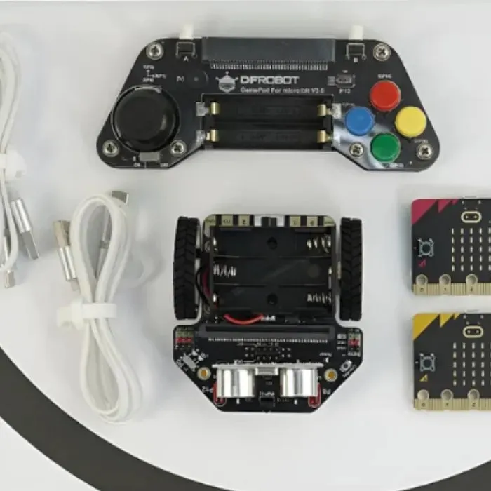 DFRobot Micro: Maqueen Lite (micro:bit V2:n / Micro:Gamepadin kanssa)