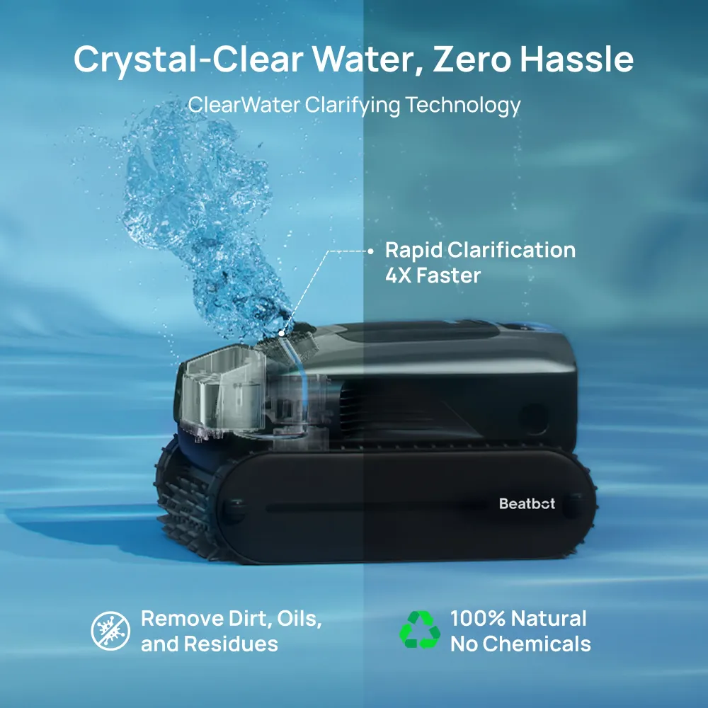 AquaSense® 2 Pro Robotti-allaspuhdistusaine Beatbot Tech