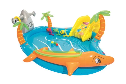 AquaAdventure | Roiskuttelun riemua pienille tutkimusmatkailijoille - Ilmatäytteinen leikkiallas