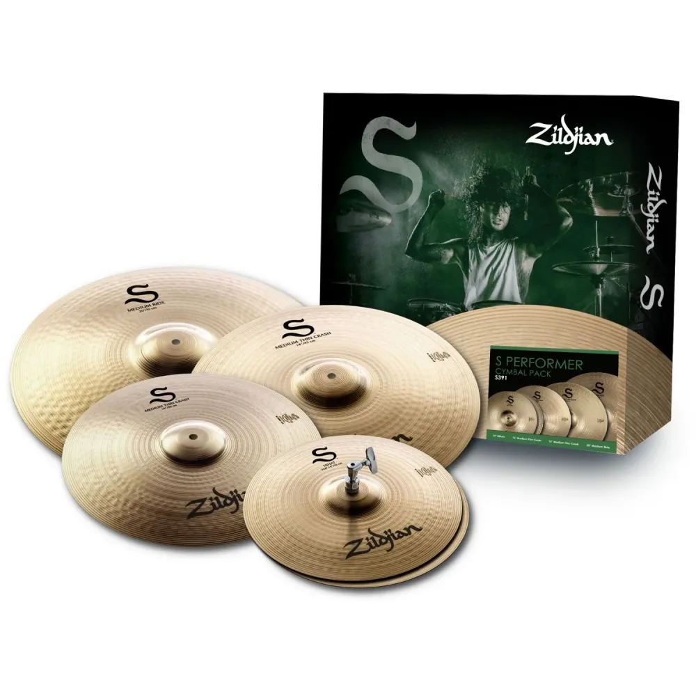 Zildjian S391 S Family symbaali Performer Pack