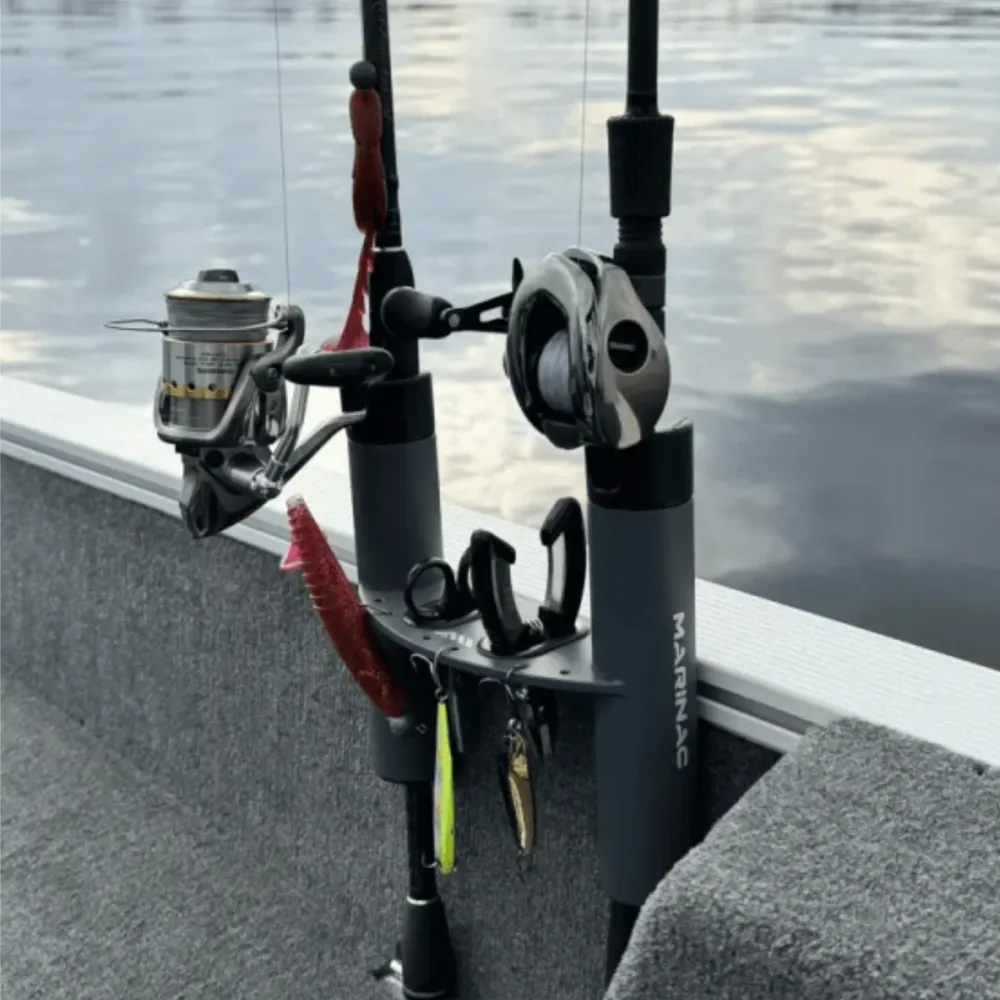 Marinac Rod Holder vapa- ja työkaluteline kiskoon tai kiinteään asennukseen