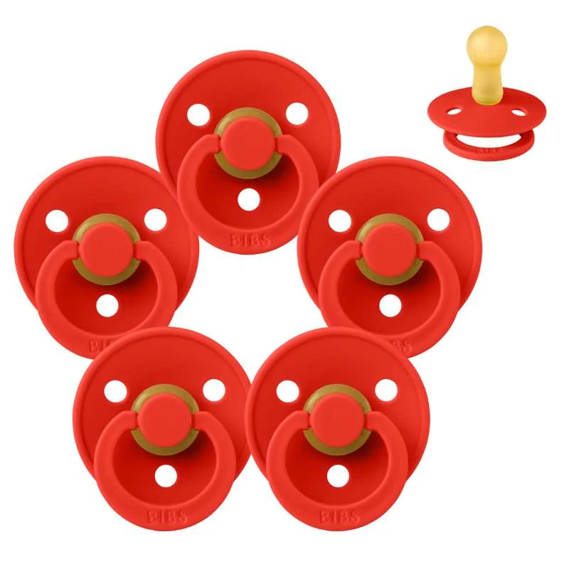 Bibs Pyöreä Colour Tutti - Sampak - 5 kpl - k. 2 - Karamelliomena
