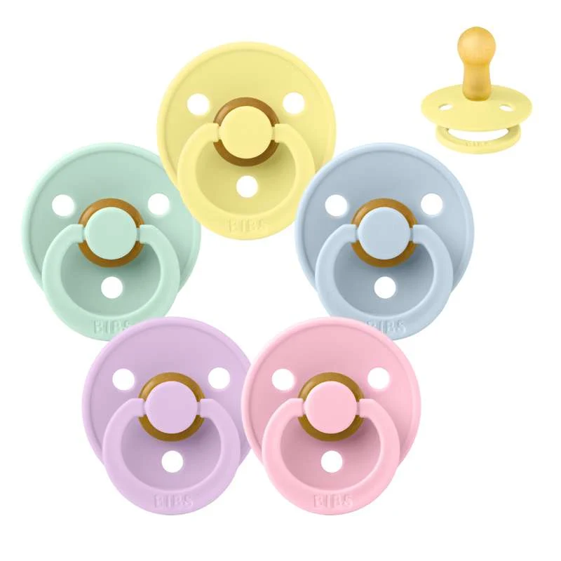 Bibs Pyöreä Colour Tutti - Sampak - 5 kpl - k. 2 - Kevätloma