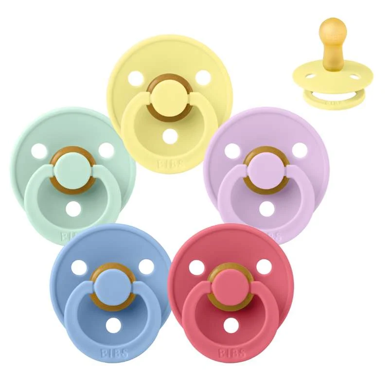 Bibs Pyöreä Colour Tutti - Sampak - 5 kpl - k. 2 - Värisateet