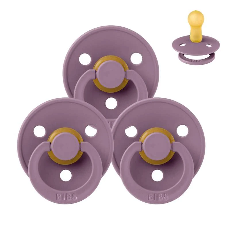 Bibs Pyöreä Colour Tutti - Sampak - 3 kpl. - k. 2 - Mauve
