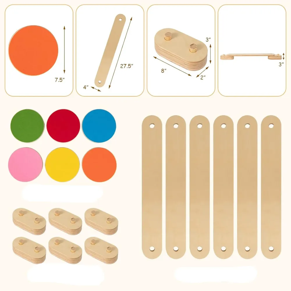 Ecotoys askel & tasapaino | Seikkailullista leikkimistä - Montessori tasapainopalkit ja askelkivet sisä- ja ulkokäyttöön!