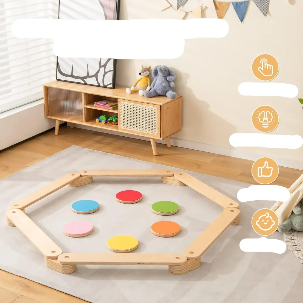 Ecotoys askel & tasapaino | Seikkailullista leikkimistä - Montessori tasapainopalkit ja askelkivet sisä- ja ulkokäyttöön!