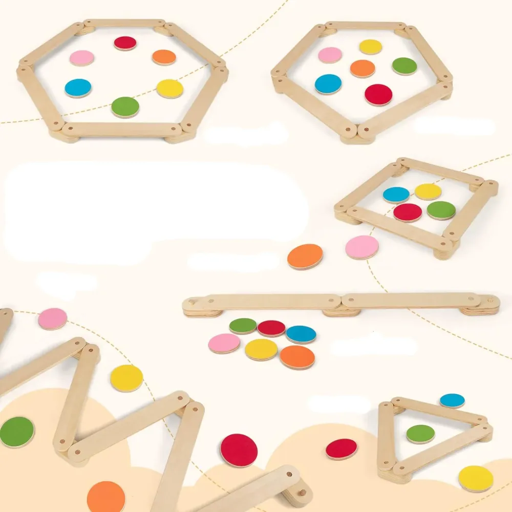 Ecotoys askel & tasapaino | Seikkailullista leikkimistä - Montessori tasapainopalkit ja askelkivet sisä- ja ulkokäyttöön!