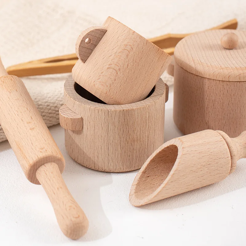 MiniMasterChef – Koulutus ja hauskuus – Puinen keittiöleikkisetti