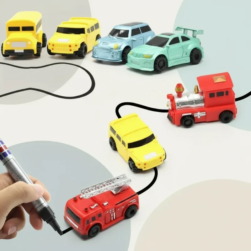 LineDrive – Luova ja interaktiivinen – Auto, jota ohjataan maagisella kynällä