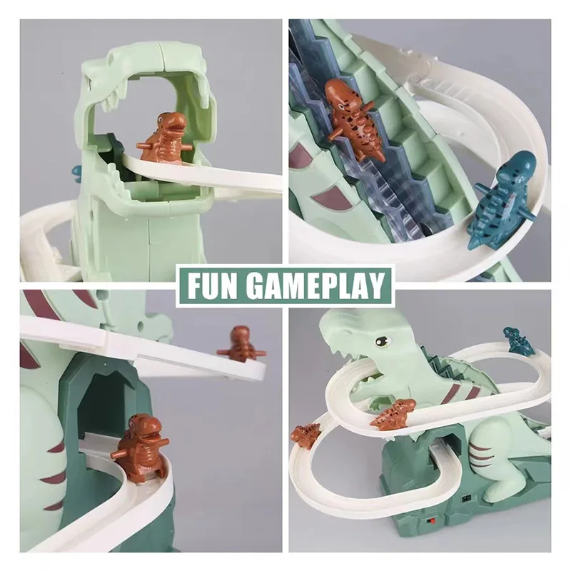 Dino Slide™ – Mini vuoristorata hauskaa - Dino liukumäki