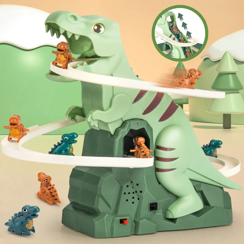 Dino Slide™ – Mini vuoristorata hauskaa - Dino liukumäki