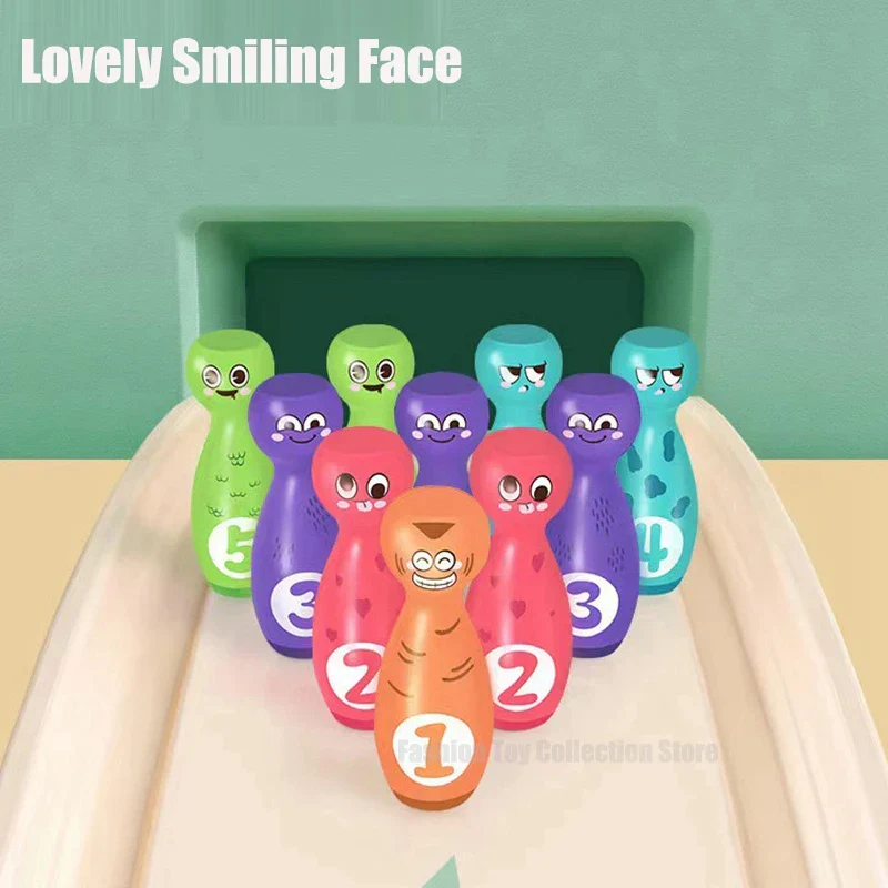 Bowling Game Set - Värikäs ja hauska - lelubowling-setti