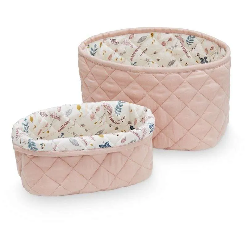 Cam Cam Copenhagen Viritetut säilytyskorit - 2 kpl - OCS - Blossom Pink