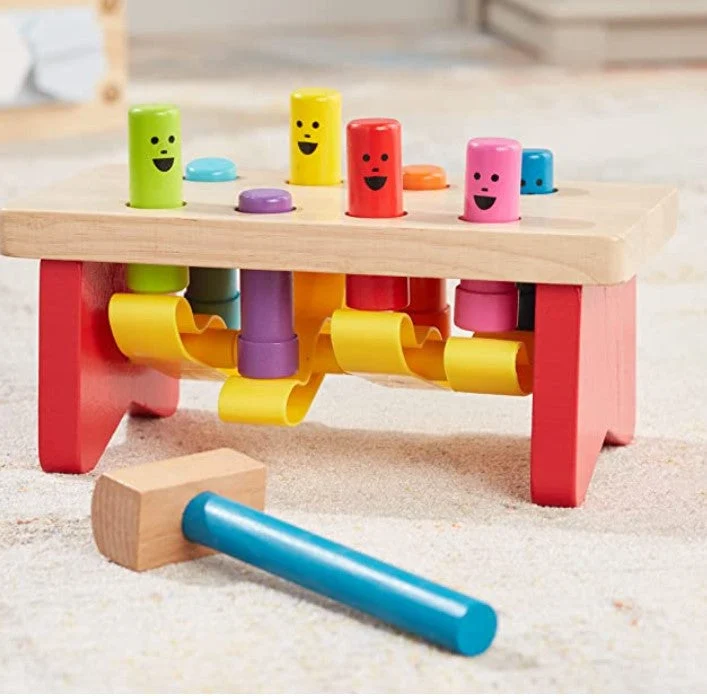 EcoToys Vauvan Eläinpuzzle | Stimuloi - 3D Kaksipuolinen Montessori-lelu