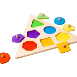 EcoToys PuzzleLogic | Stimuloi lapsesi luovuutta - Opettava geometrinen palapeli