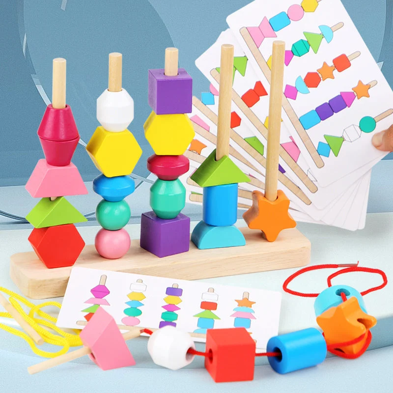 EcoToys Värikäs Muotojen Yhdistäminen | Aktivoi Luovuutta - Tutustu Muodon Tunnistukseen & Kognitiivisiin Taitoihin