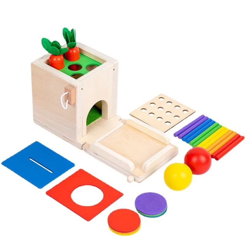 EcoToys Geometrix Toren | Aktivoi luovuus - Montessori lelu