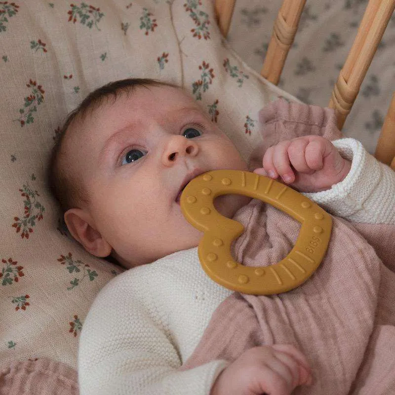 Multi-language Learning BIBS Play - Baby Bitie Bidering - Hjerte - Sage