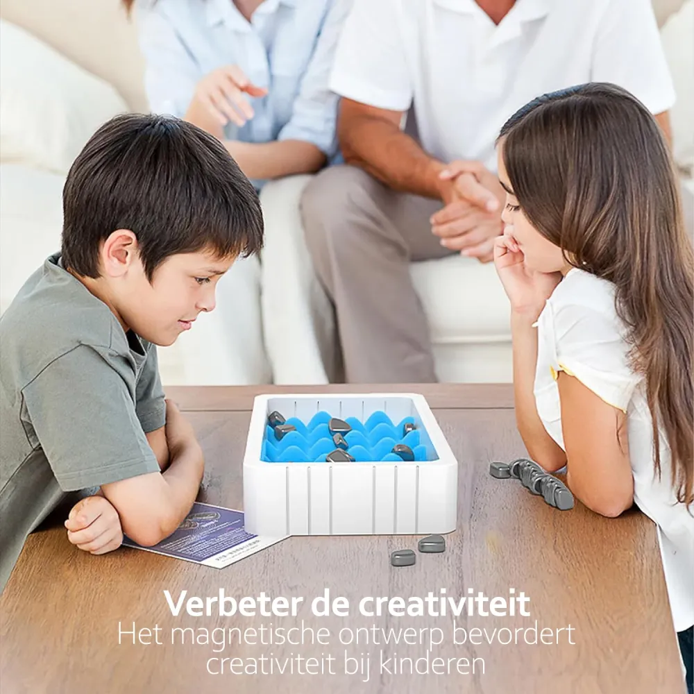 Magnetix ChessMate | Strateginen ja Opettava - Magneettinen Shakkipeli Lapsille