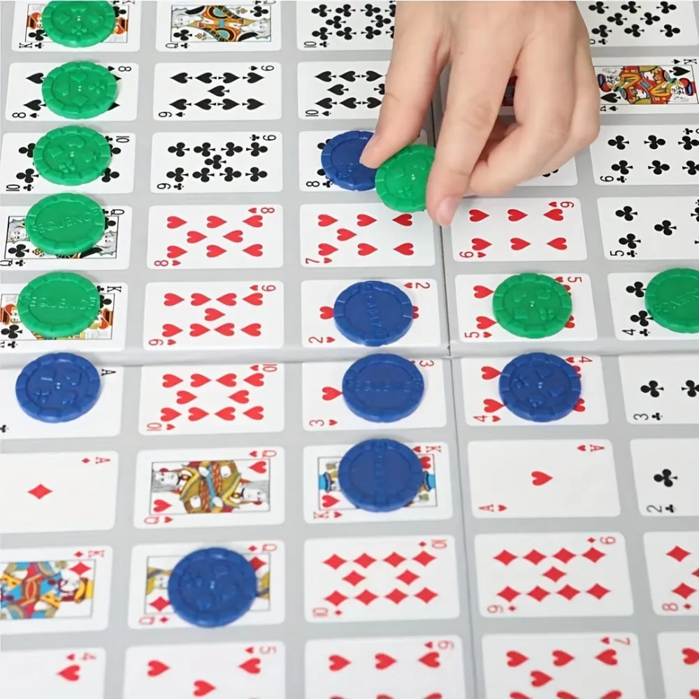 PlayNSeq | Strateginen lautapeli Sequence - Sopii aikuisille ja lapsille