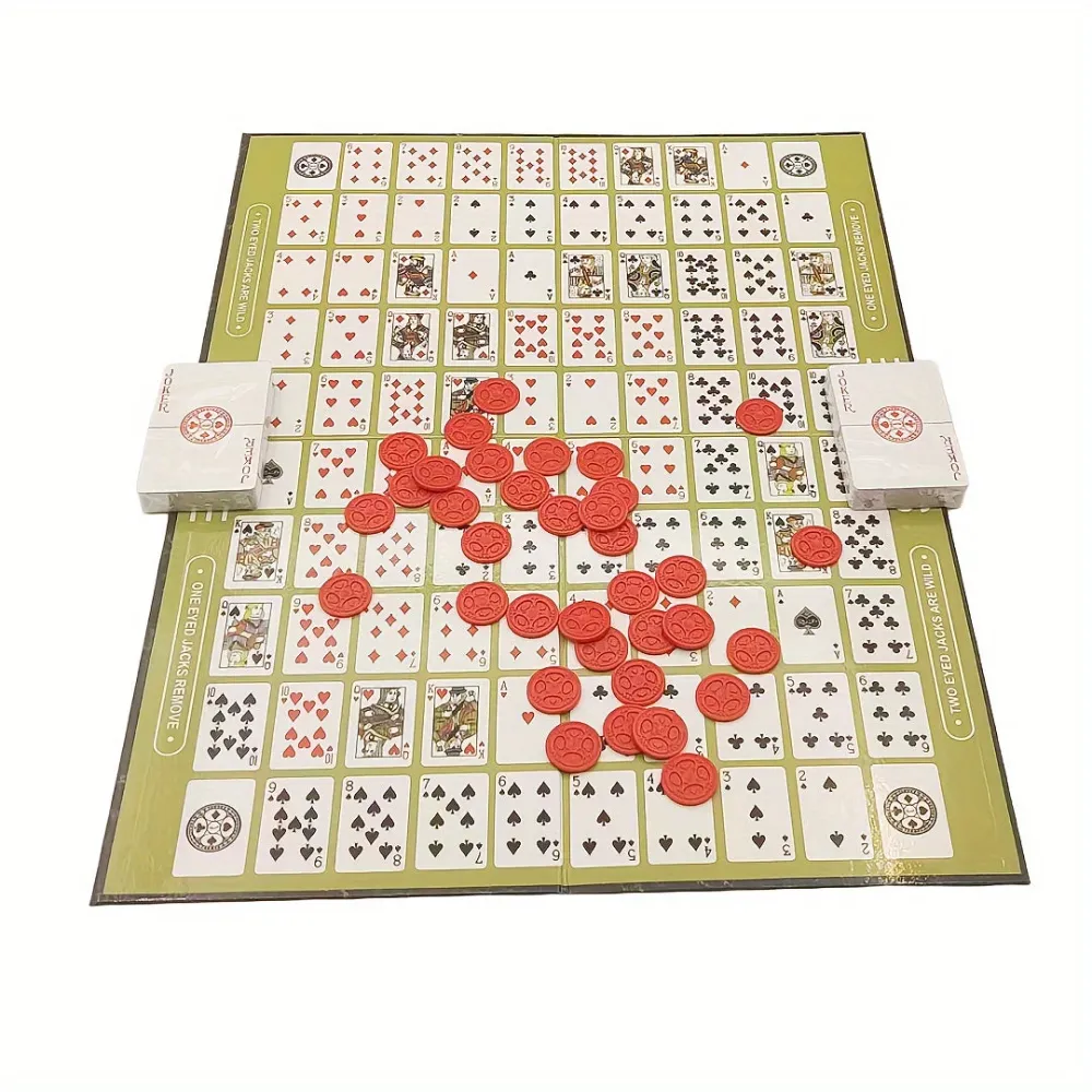 PlayNSeq | Strateginen lautapeli Sequence - Sopii aikuisille ja lapsille