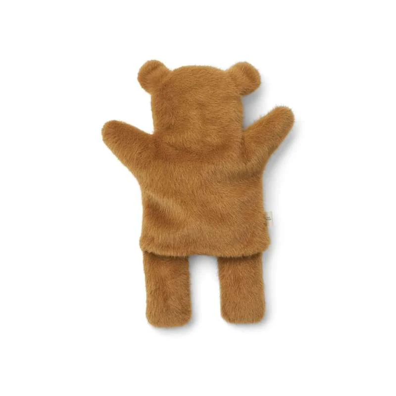 Liewood Honor Hånddukke - Bamse - Golden Caramel