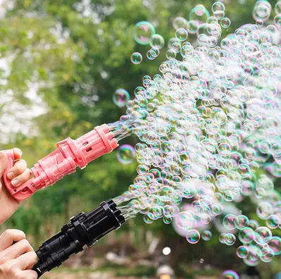 BubbleBurst | Taikakuplat - 2-pack NEOWOO Sähköinen Kuplakone Taaperoille
