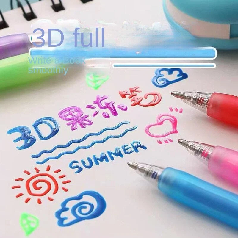 ColorPop | Taianomaiset luomukset - 3D-geelikynät 12 elävässä värissä