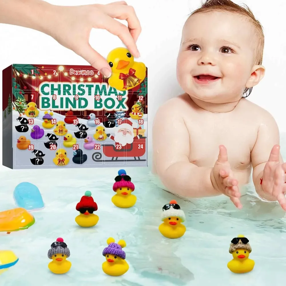 DuckieDelight Adventtikalenteri | Taianomaisia Yllätyksiä - Kylpyankat Joka Päivälle