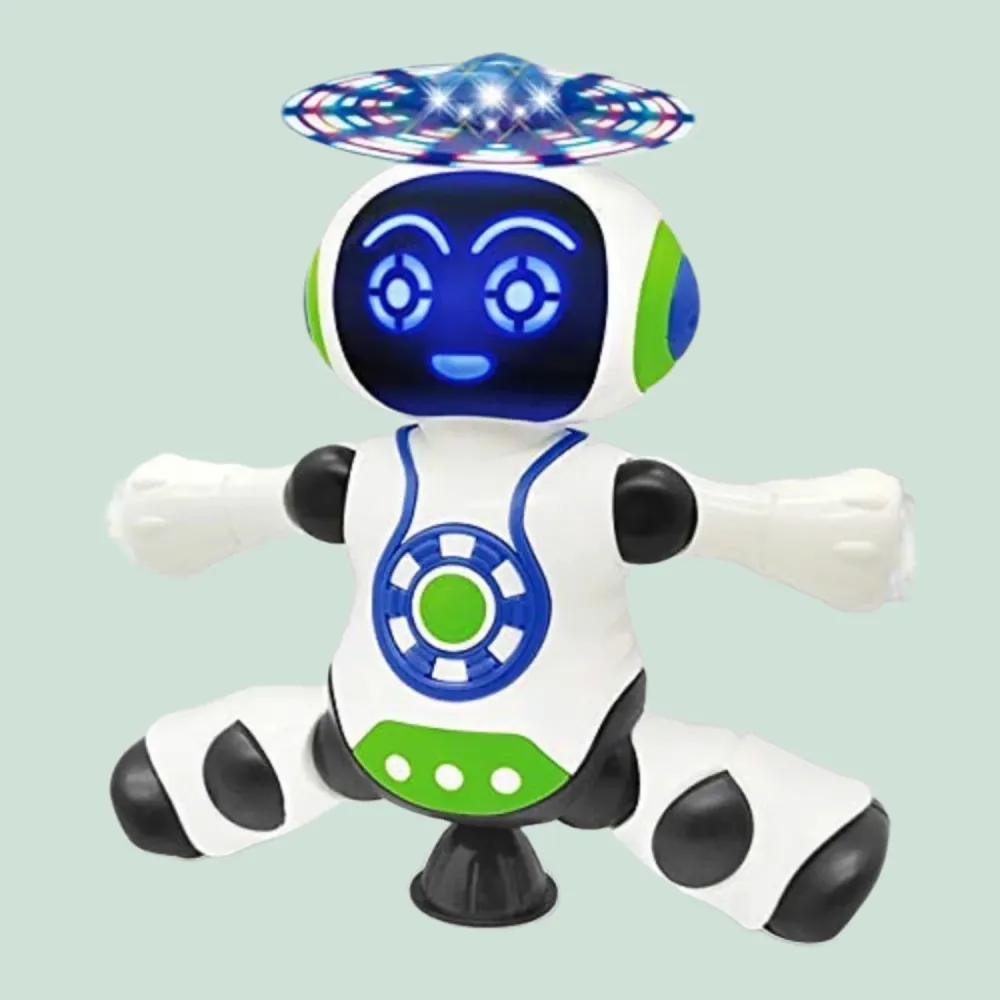 RoboGroove | Tanssiva spektaakkeli - Elektroninen musiikkirobotti LED-valoilla ja 360° pyörityksellä