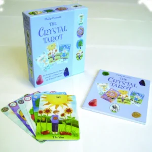 Crystal Tarot : Inspirational Book and Full Deck 78 Tarot Cards - Philip Permutt