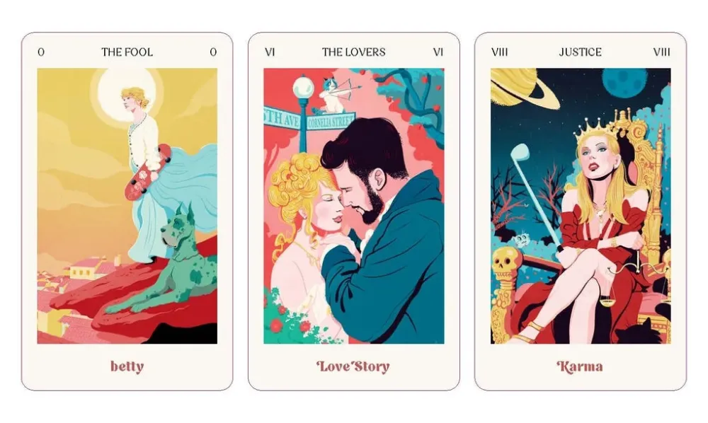 Eras Tarot, ADeck and Guidebook Tribute to Magic Taylor Swift - Satu Hämeenaho-Fox, Maddalena Carrai