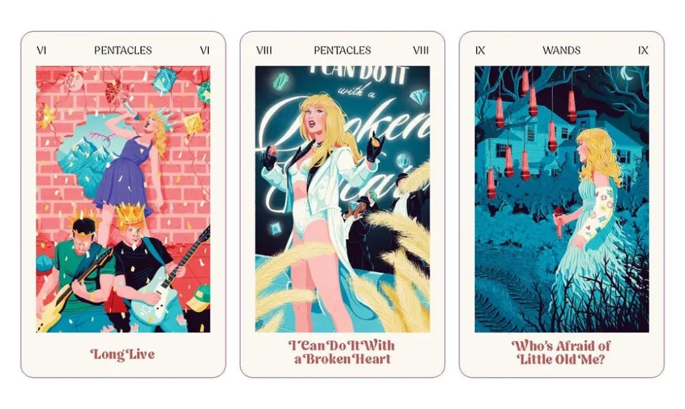 Eras Tarot, ADeck and Guidebook Tribute to Magic Taylor Swift - Satu Hämeenaho-Fox, Maddalena Carrai