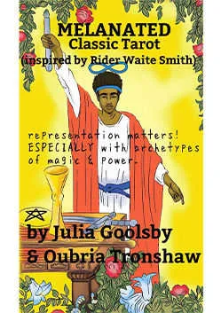 Melanated Classic Tarot Deck - Julia Goolsby & Oubria Tronshaw (preloved käytetty)(Indie)