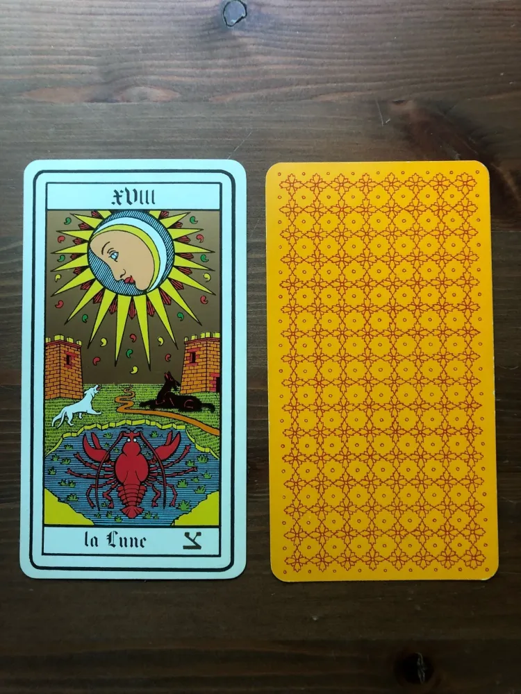 Oswald Wirth Tarot Deck (vintage 1977)(preloved/käytetty)