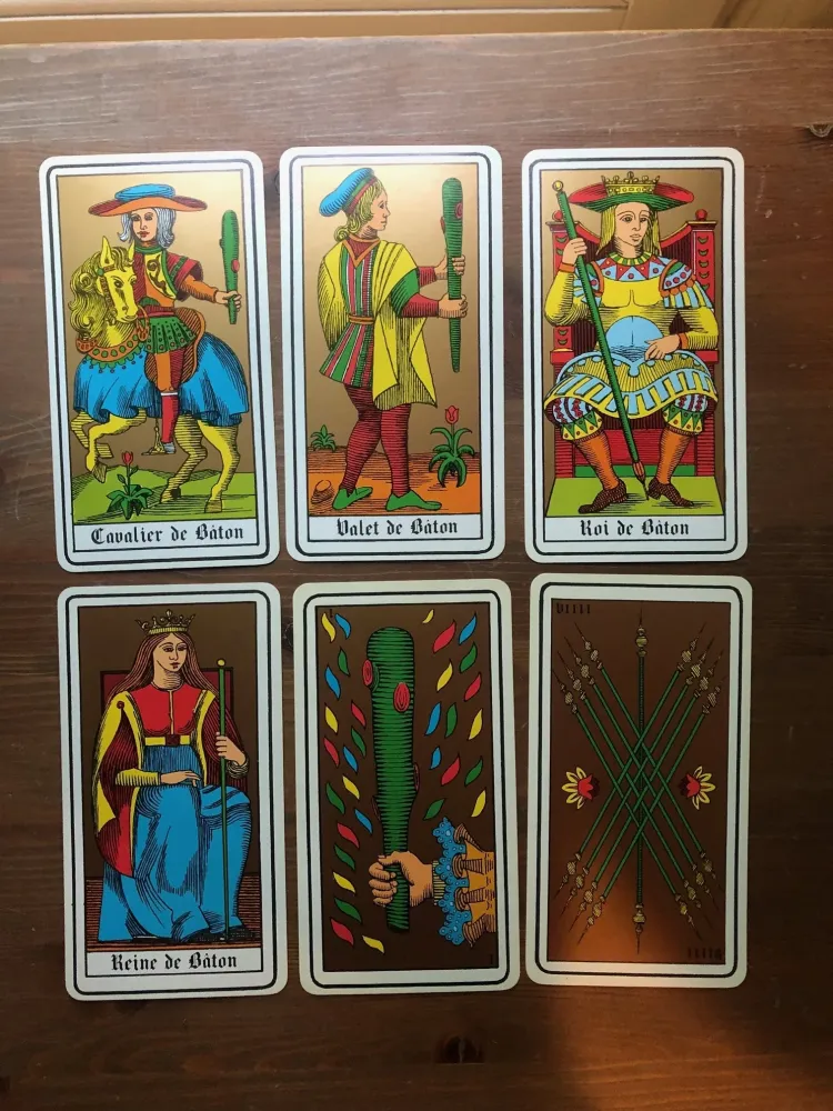 Oswald Wirth Tarot Deck (vintage 1977)(preloved/käytetty)