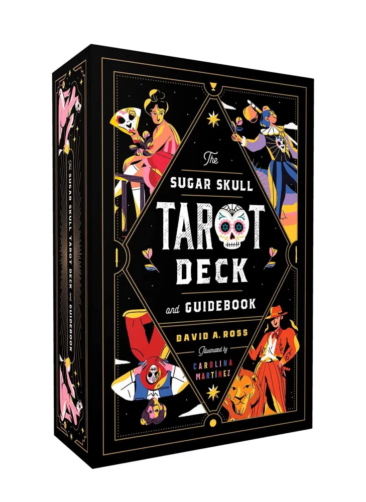 Sugar Skull Tarot Deck and Guidebook (Sugar Skull Tarot Series) - David Ross, Carolina Martínez