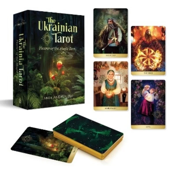 Ukrainian Tarot; Flower Magic Fern - Tania Andrushko