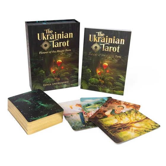 Ukrainian Tarot; Flower Magic Fern - Tania Andrushko