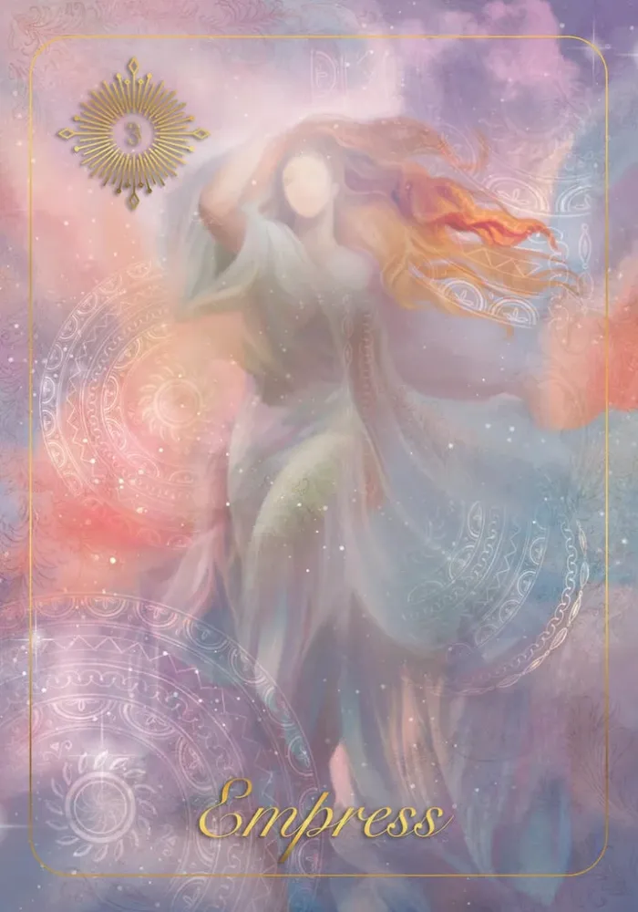 Ukrainian Tarot; Flower Magic Fern - Tania Andrushko