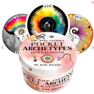 Wild Unknown Pocket tin - Archetypes deck and guidebook - Kim Krans