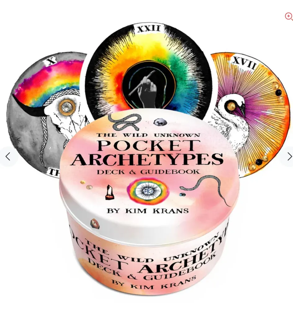 Wild Unknown Pocket tin - Archetypes deck and guidebook - Kim Krans