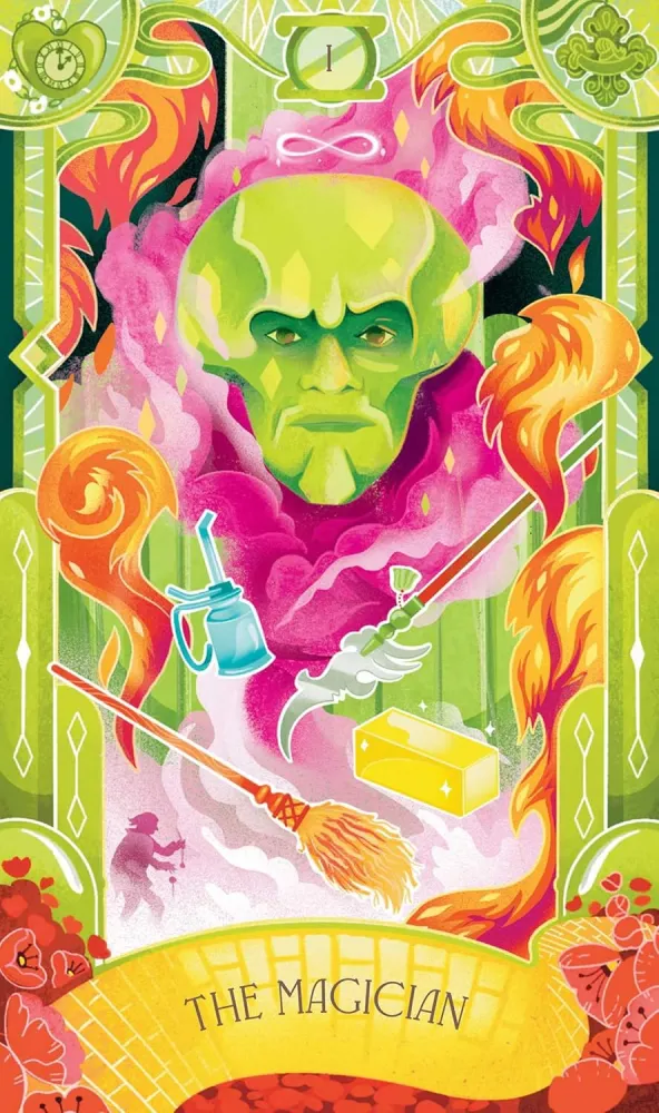 Wizard Oz Tarot Deck And Guidebook - Erica Davis
